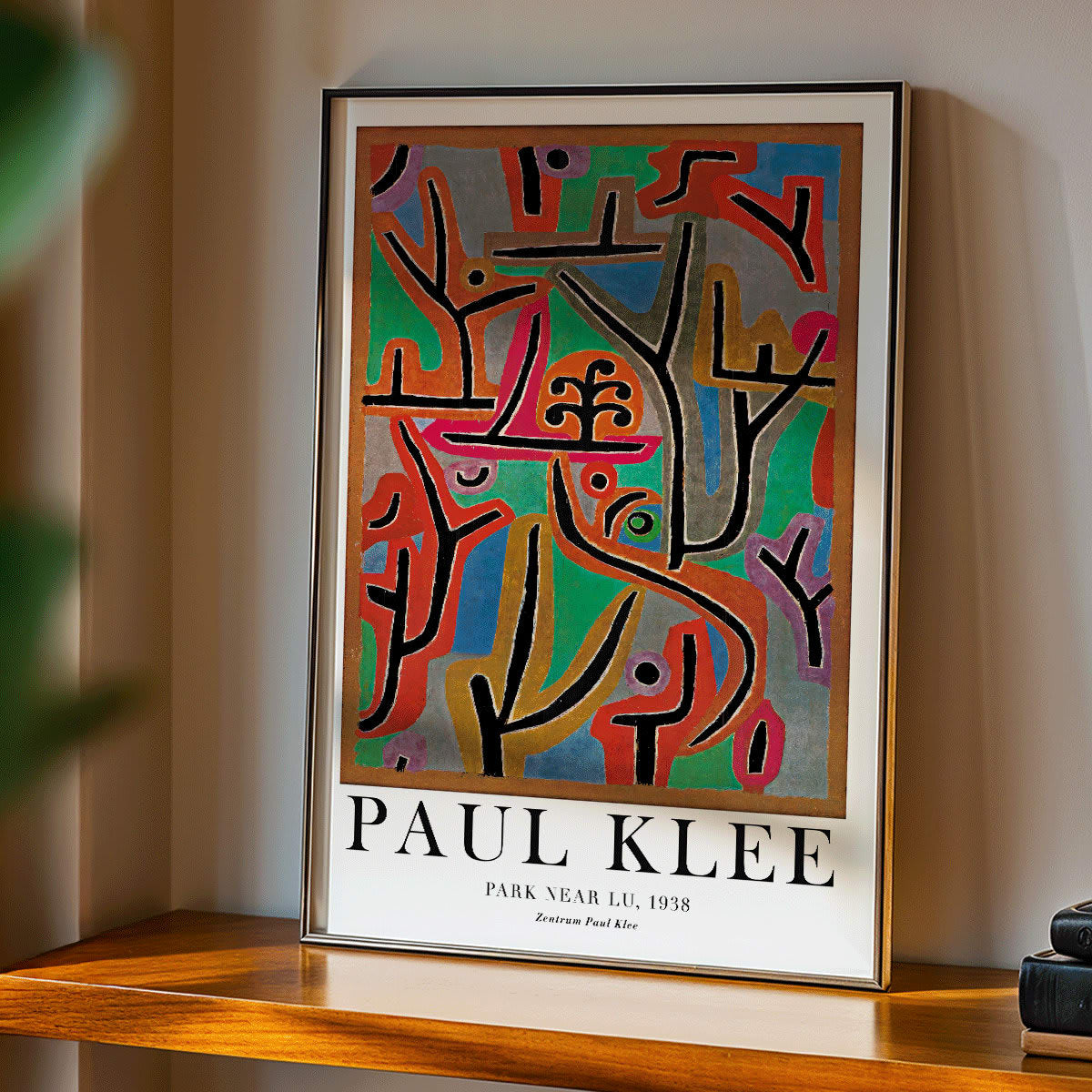 Paul Klee, Slufen I Terrasser 国内未入荷ポスター Póster | Parque cerca de Lu · Paul Klee (1938) | MORYARTY