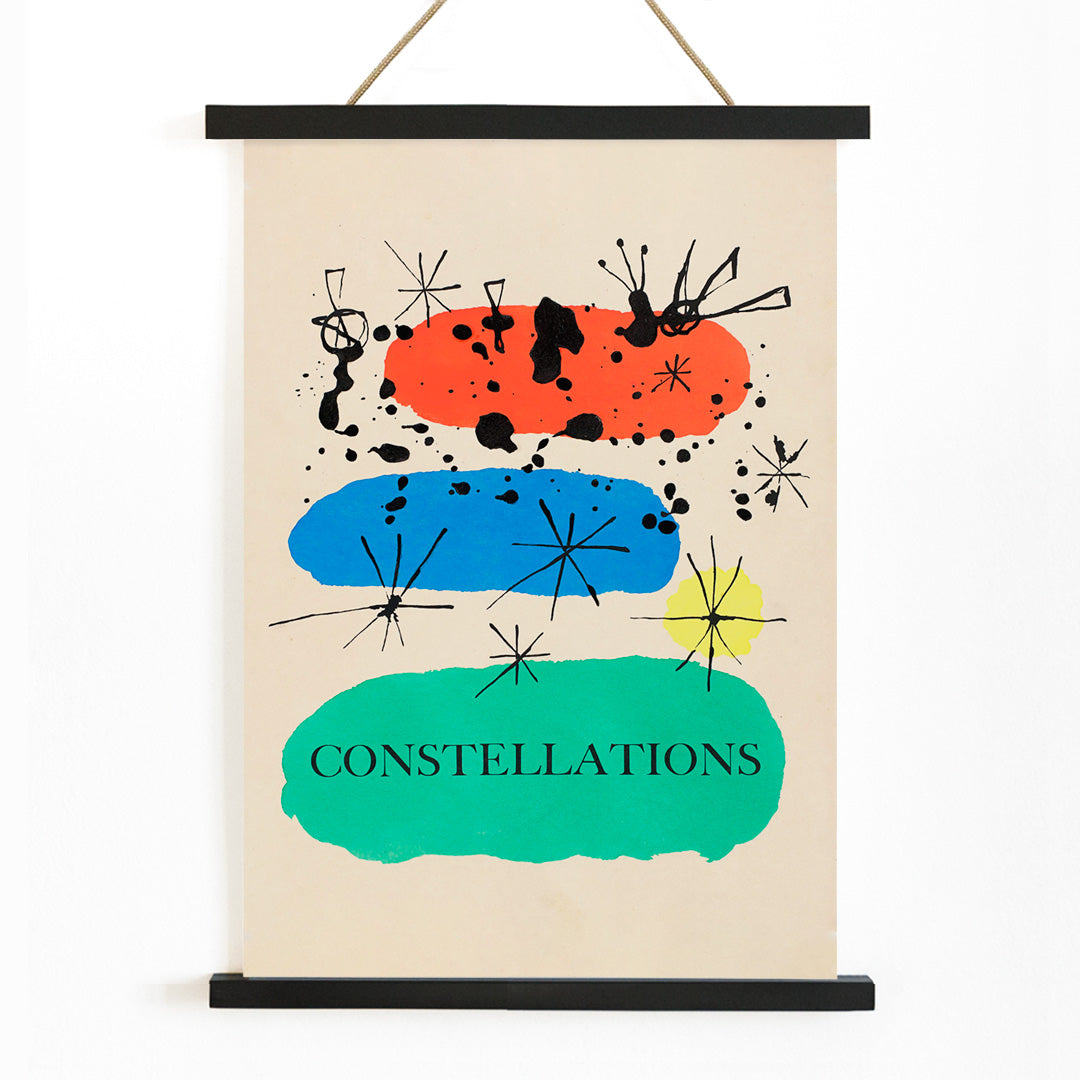 , with wooden magnetic frame on white background