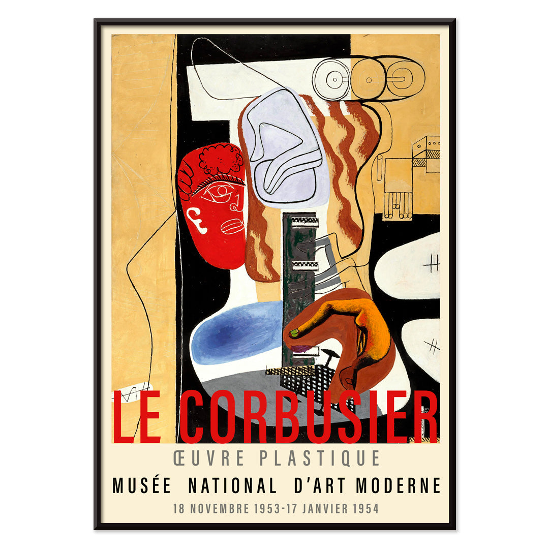 , with black aluminium frame on white background