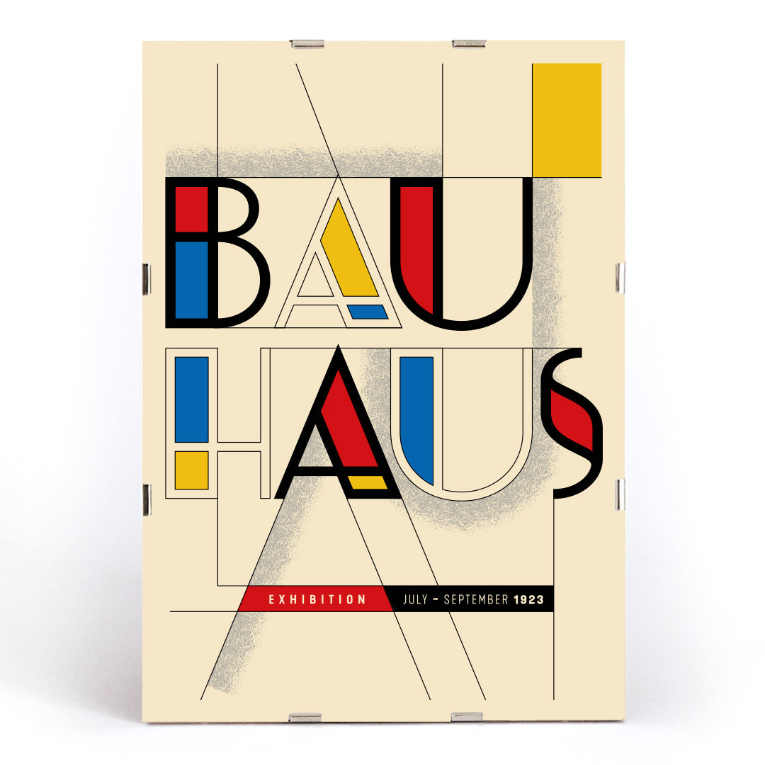 Póster | Bauhaus 14 Tipografía | MORYARTY