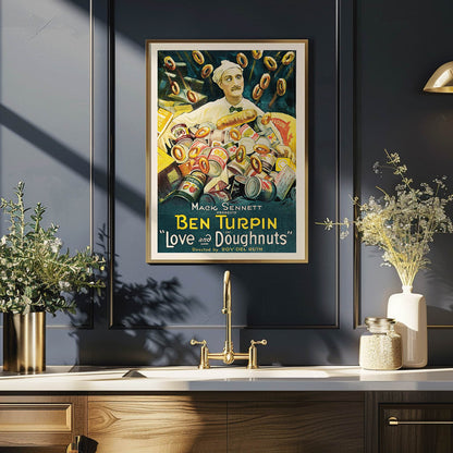 , framed and displayed in home decor