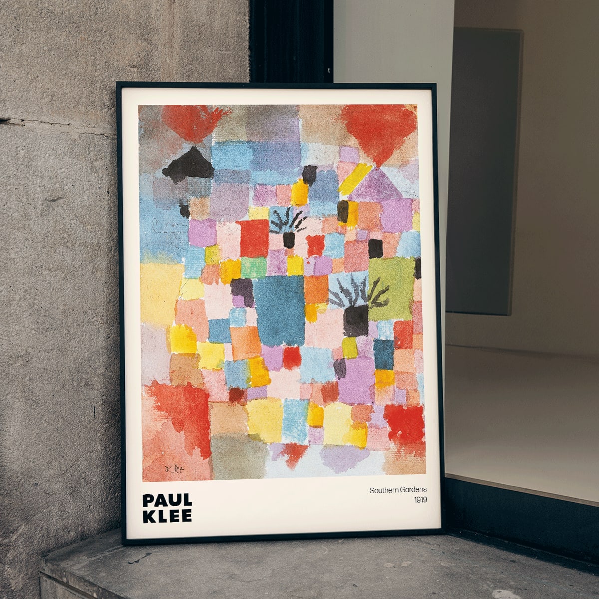 Póster | Jardines del Sur de Paul Klee (1919) | MORYARTY