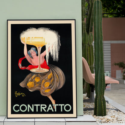 , framed and displayed in home decor