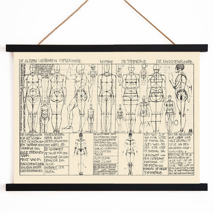 , with wooden magnetic frame on white background