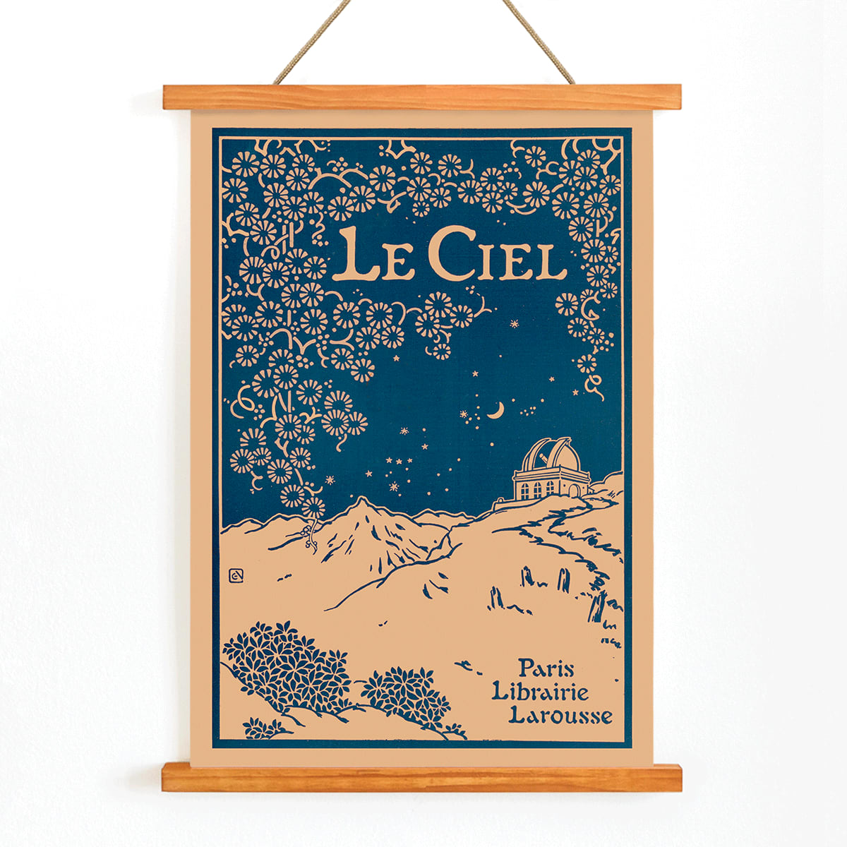 Póster | Le Ciel Art Nouveau por Alphonse Berget | MORYARTY