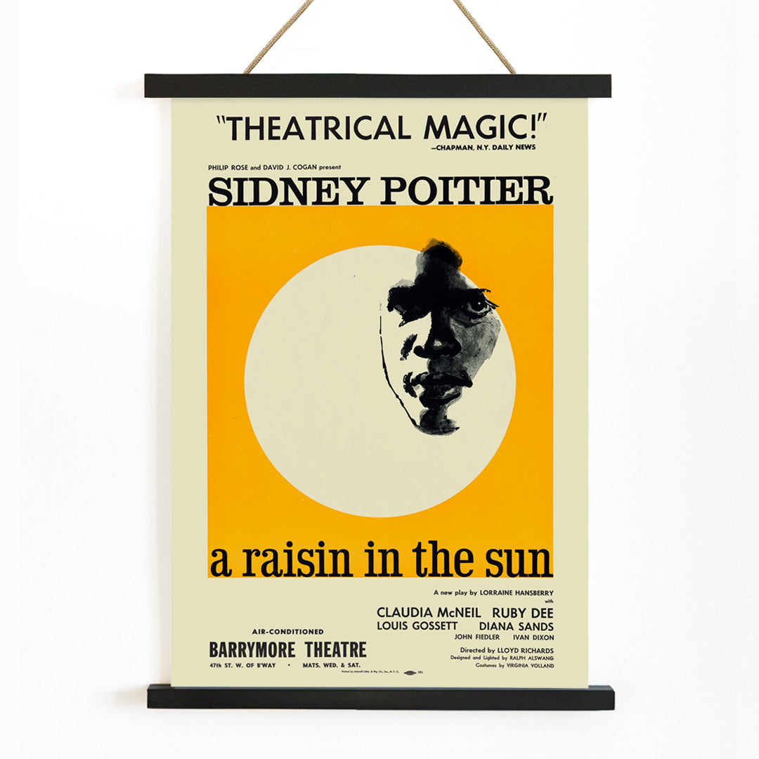 , with wooden magnetic frame on white background