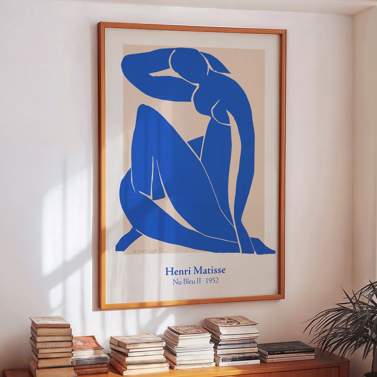 Póster | Nu Bleu II por Henri Matisse (1952) | MORYARTY