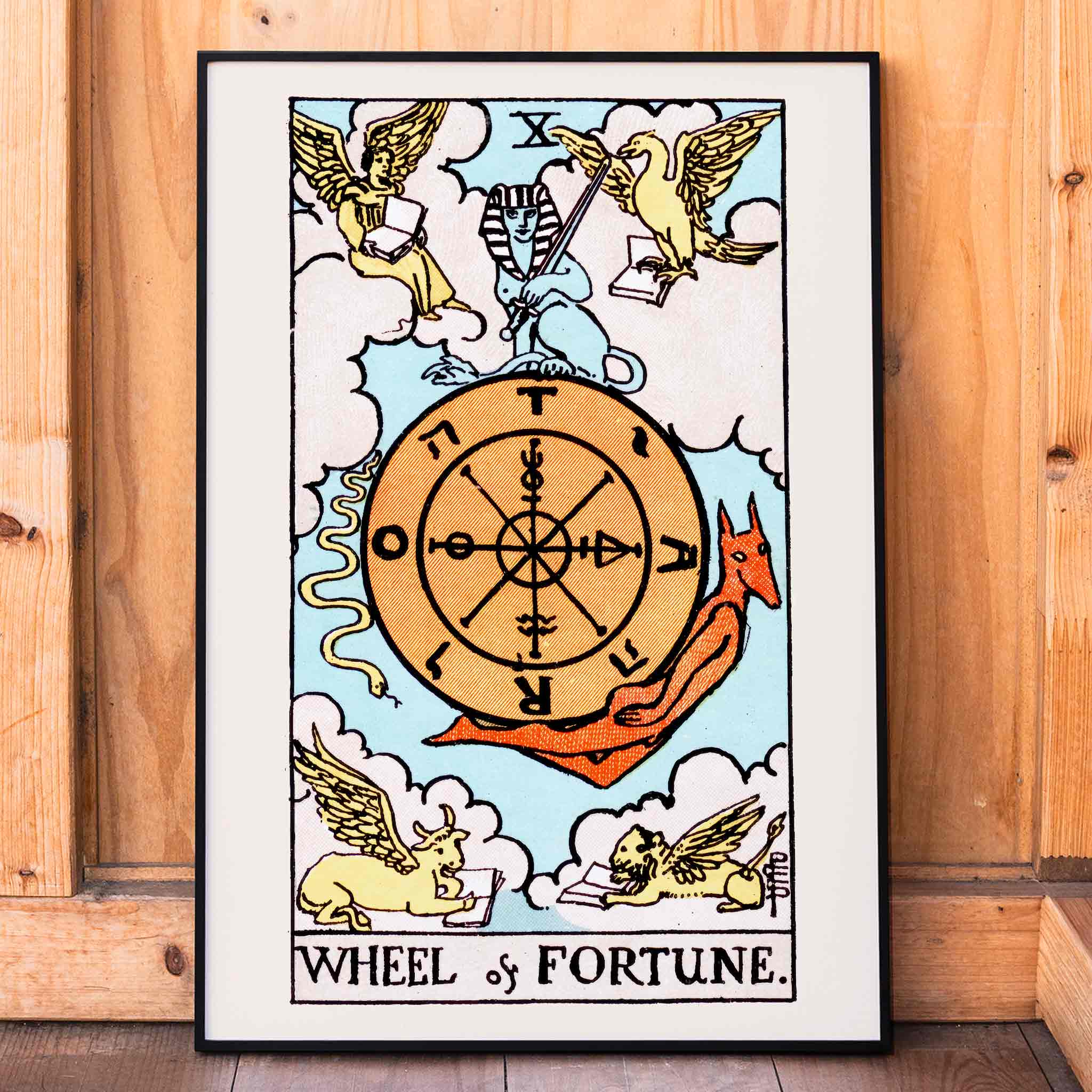 Póster | La Rueda de la Fortuna, Rider Waite | MORYARTY