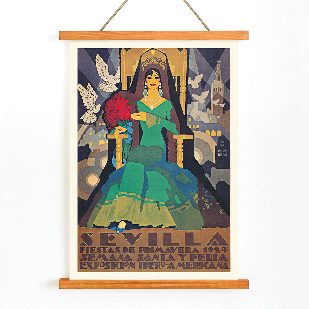 Póster | Fiestas de primavera de Sevilla 1929 | MORYARTY