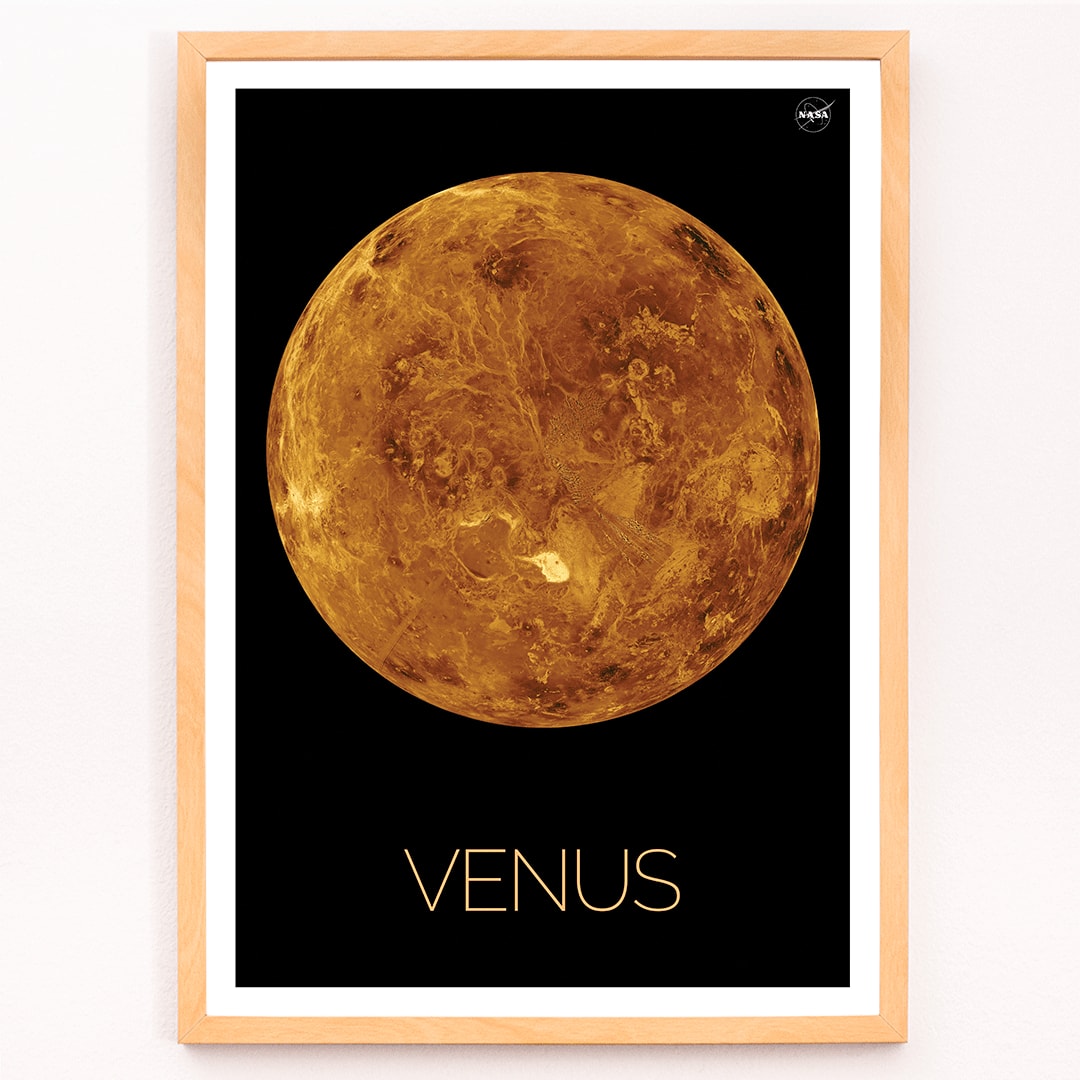 Póster | Venus por NASA | MORYARTY