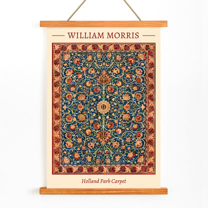 , with wooden magnetic frame on white background