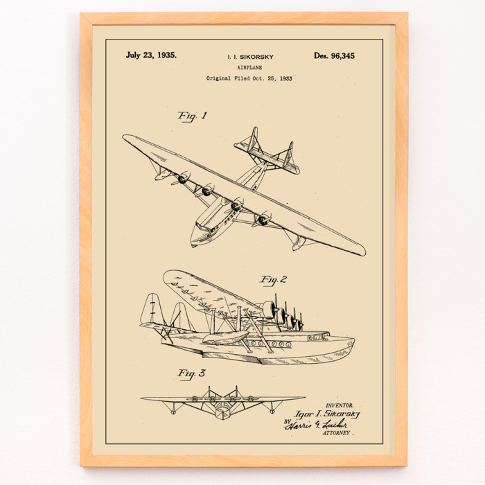 patente de avión