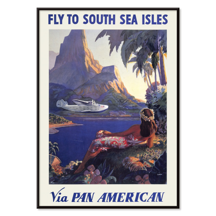 Vuele a las islas de los Mares del Sur a través de Pan American